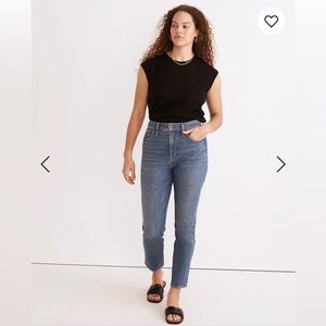 Madewell perfect vintage jean in finney wash Size 27